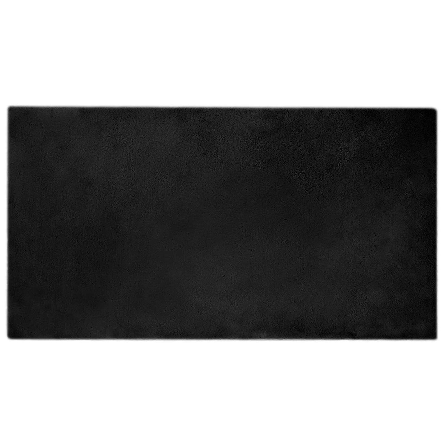 Csúszásgátlós műnyúl szőnyeg OLITE Fekete 80 x 150 cm