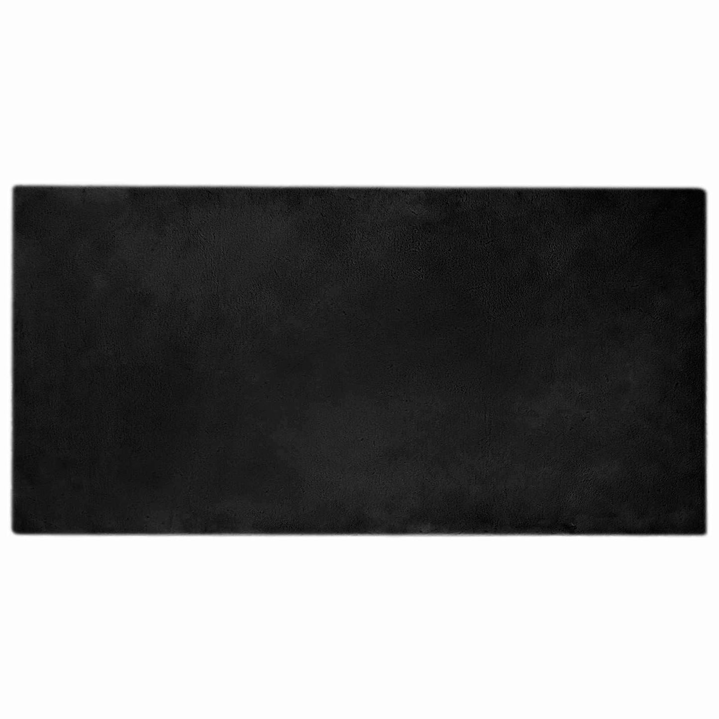 Csúszásgátlós műnyúl szőnyeg OLITE Fekete 100 x 200 cm