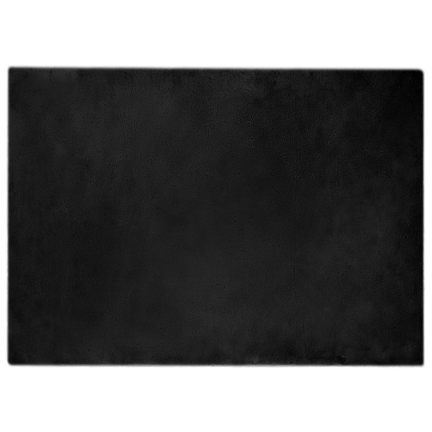 Csúszásgátlós műnyúl szőnyeg OLITE Fekete 240 x 340 cm