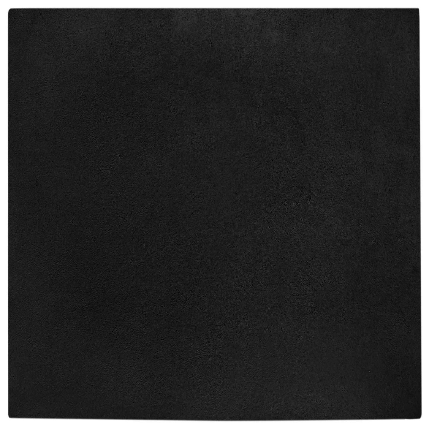Csúszásgátlós műnyúl szőnyeg OLITE Fekete 160 x 160 cm