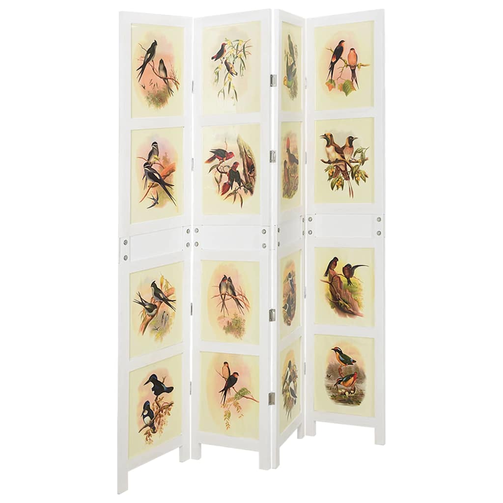 Romdivider panel Fehér 141,5 x 165 cm MDF