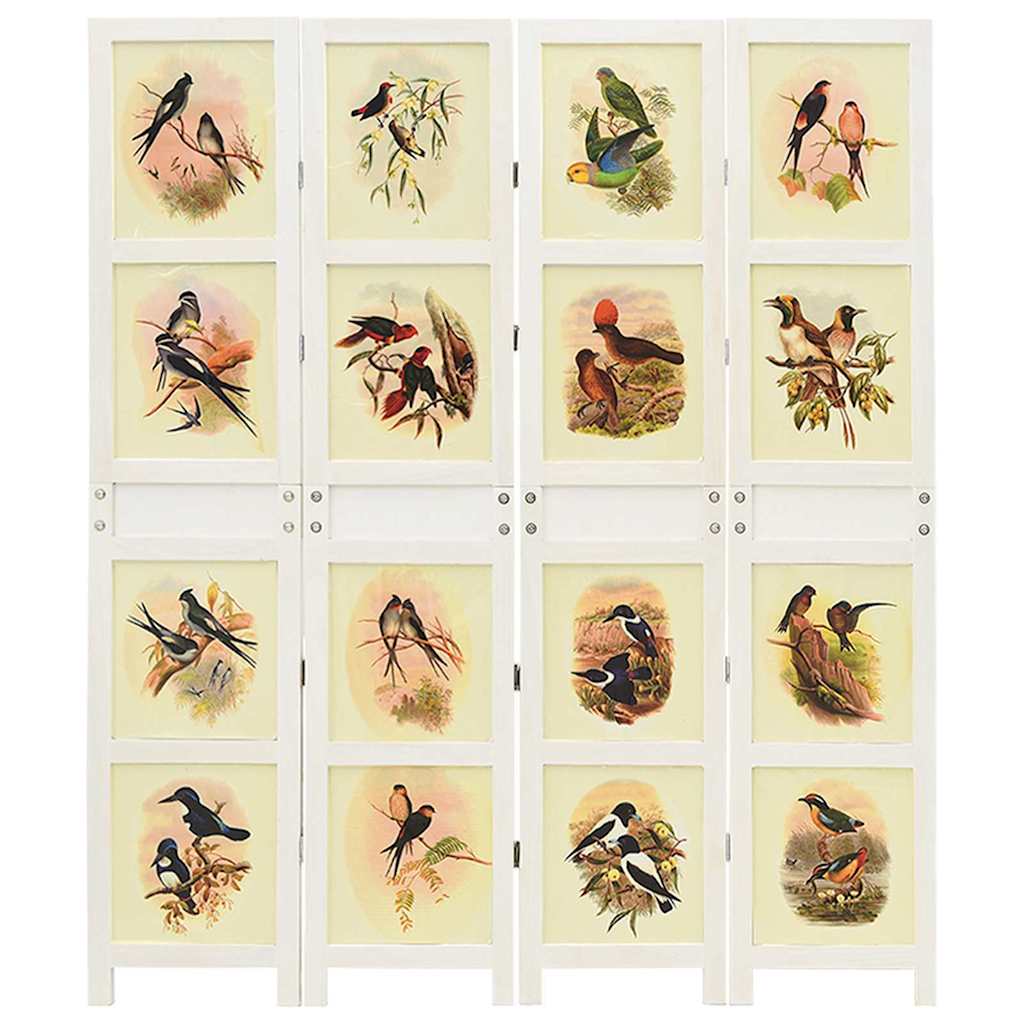 Romdivider panel Fehér 141,5 x 165 cm MDF
