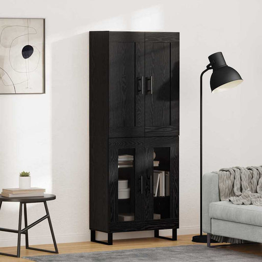Magasfiú Fekete tölgy 69,5 x 34 x 180 cm Faanyag