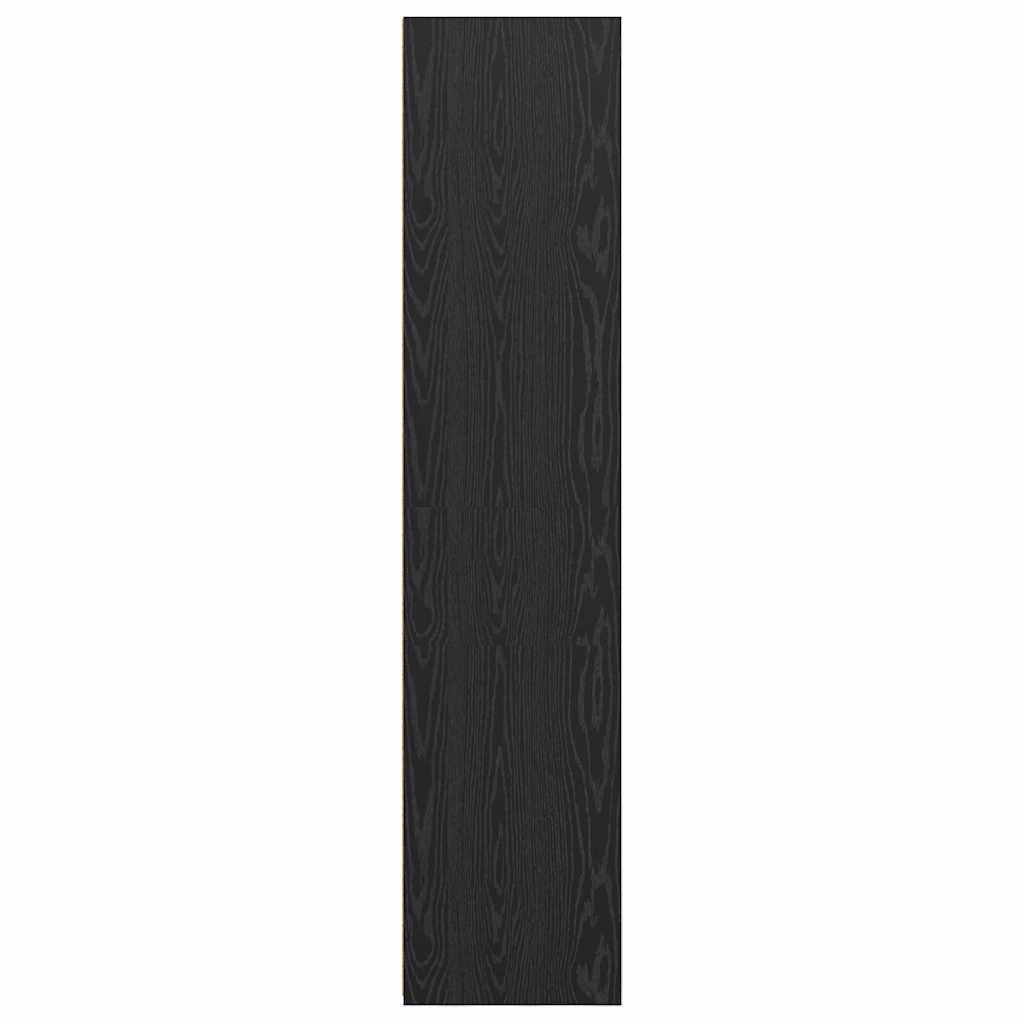 Cabinet Fekete tölgy 50 x 41 x 185 cm Szerelt Fa