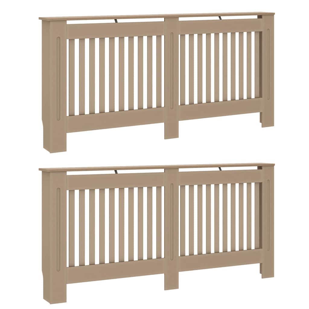 Radiátor fedezék 2 pcs Sonoma Tölgy 172 x 19 x 81,5 cm