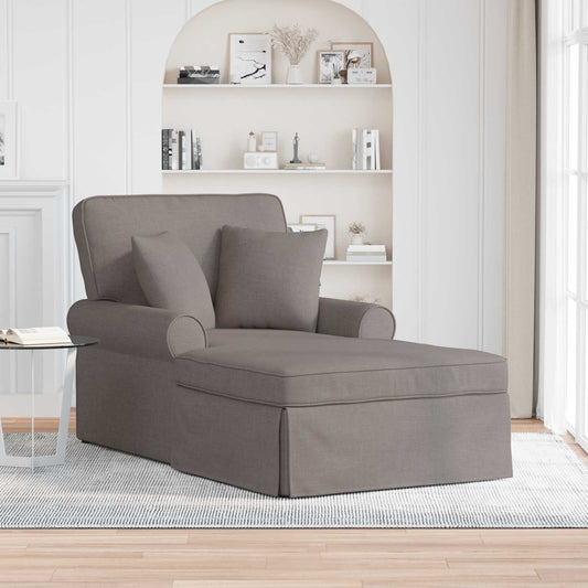 Fotel Loungba Szoknyával párnával 3 pcs Tópszínű szövet