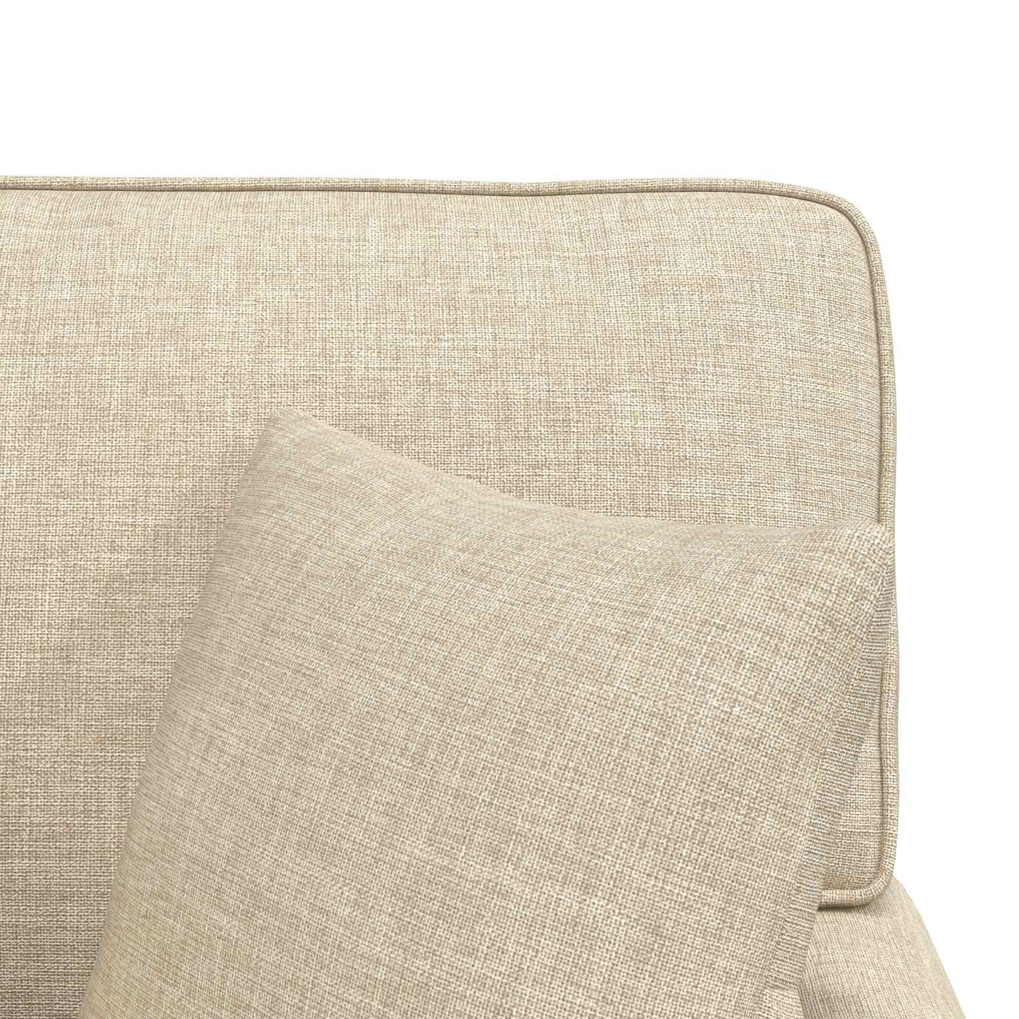 Fotel Loungba Szoknyával párnával párnával 3 pcs Krém szövet