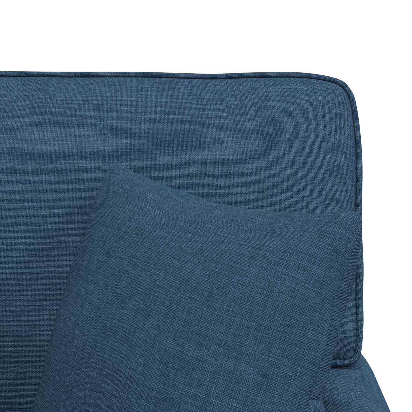 Fotel Loungba Szoknyával párnával párnával 3 pcs Kék szövet