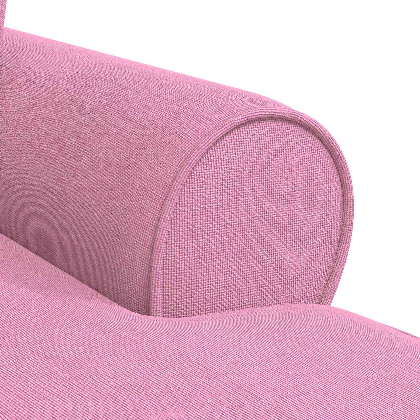 Fotel Loungba Szoknyával párnával 3 pcs Rózsaszín szövet
