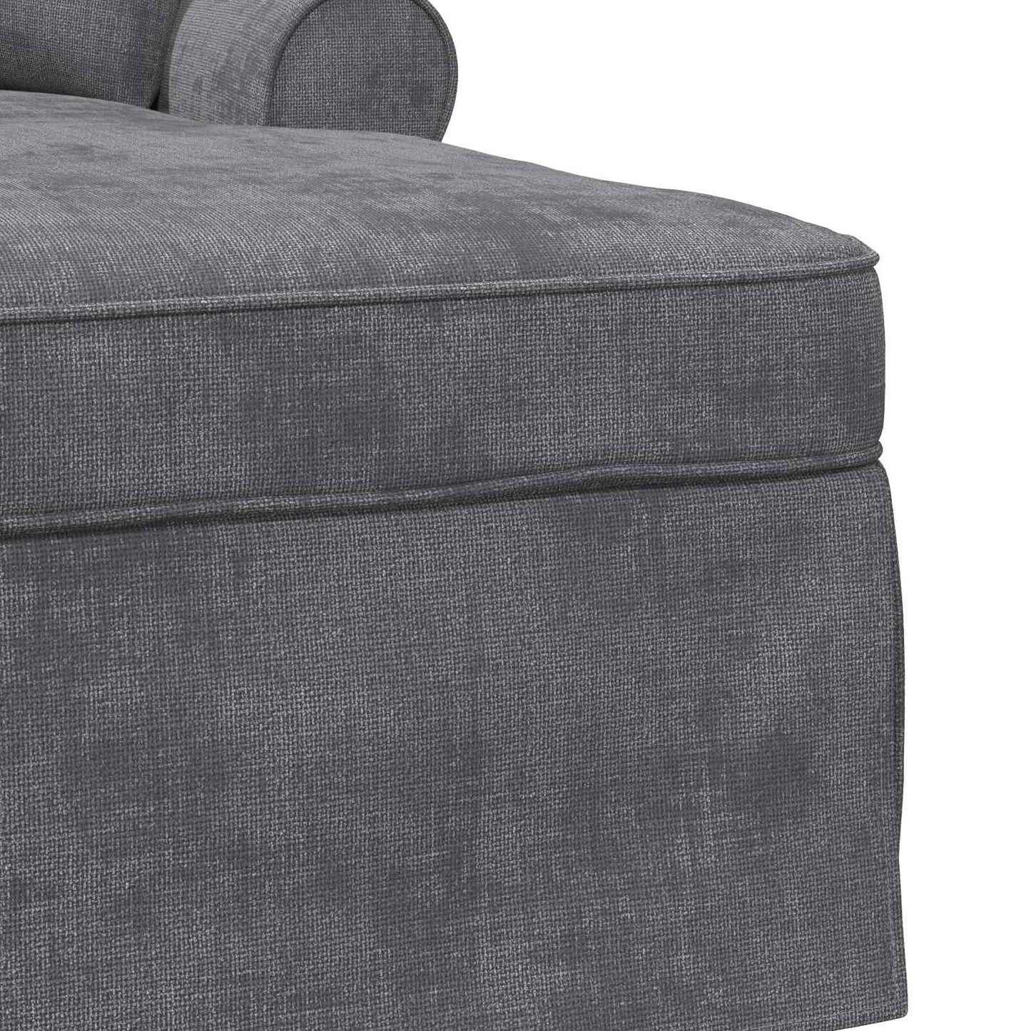 Fotel Loungba Szoknyával Sötétszürke 157 x 91 x 91 cm ARES