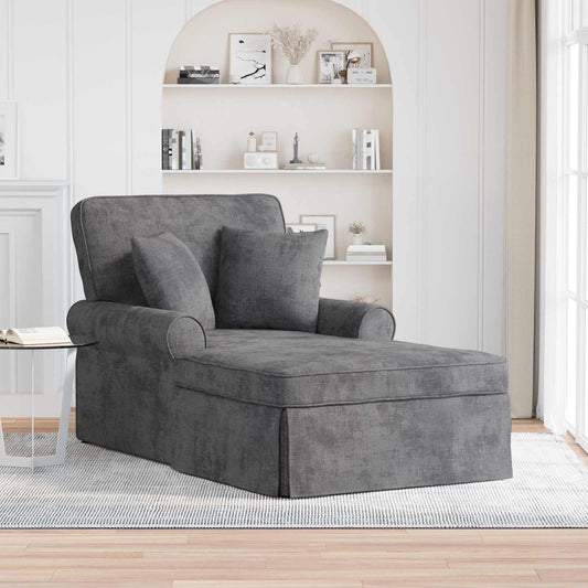 Fotel Loungba Szoknyával Sötétszürke 157 x 91 x 91 cm ARES