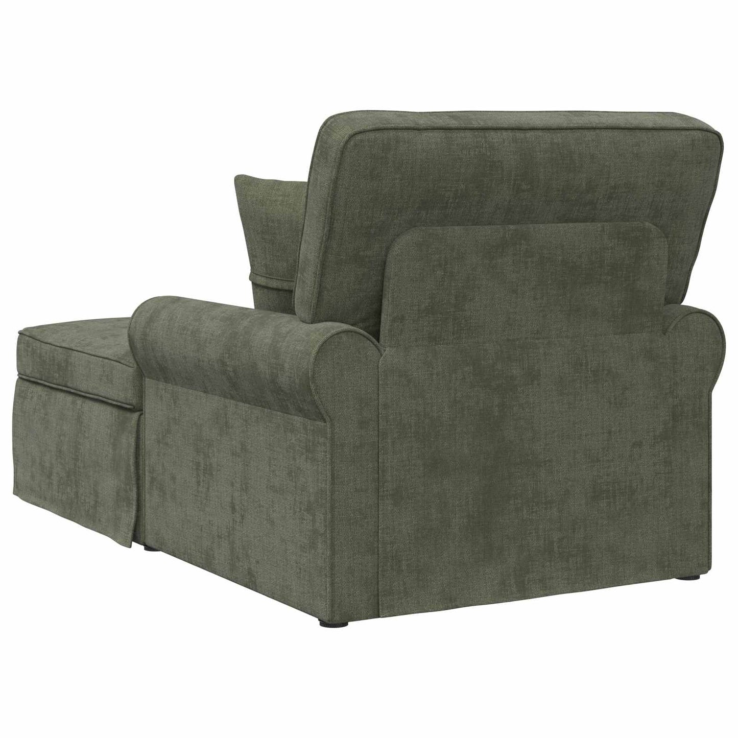 Fotel Loungba Szoknyával párnával Zöld 157 x 91 x 91 cm ARES