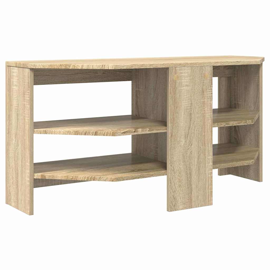 SarokTVSzekrény 102 x 40,5 x 45 cm Sonoma tölgy Szerelt Fa