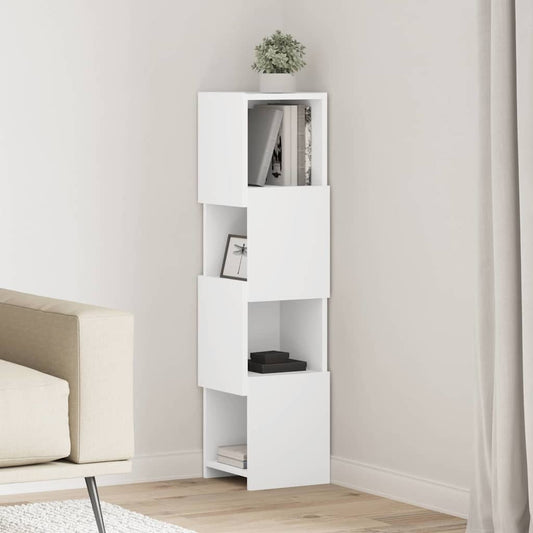 Sarokszekrény 25,5x25x102cm Faanyag