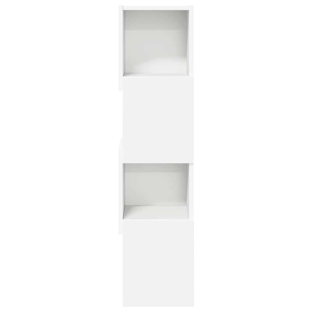 Sarokszekrény 25,5x25x102cm Faanyag