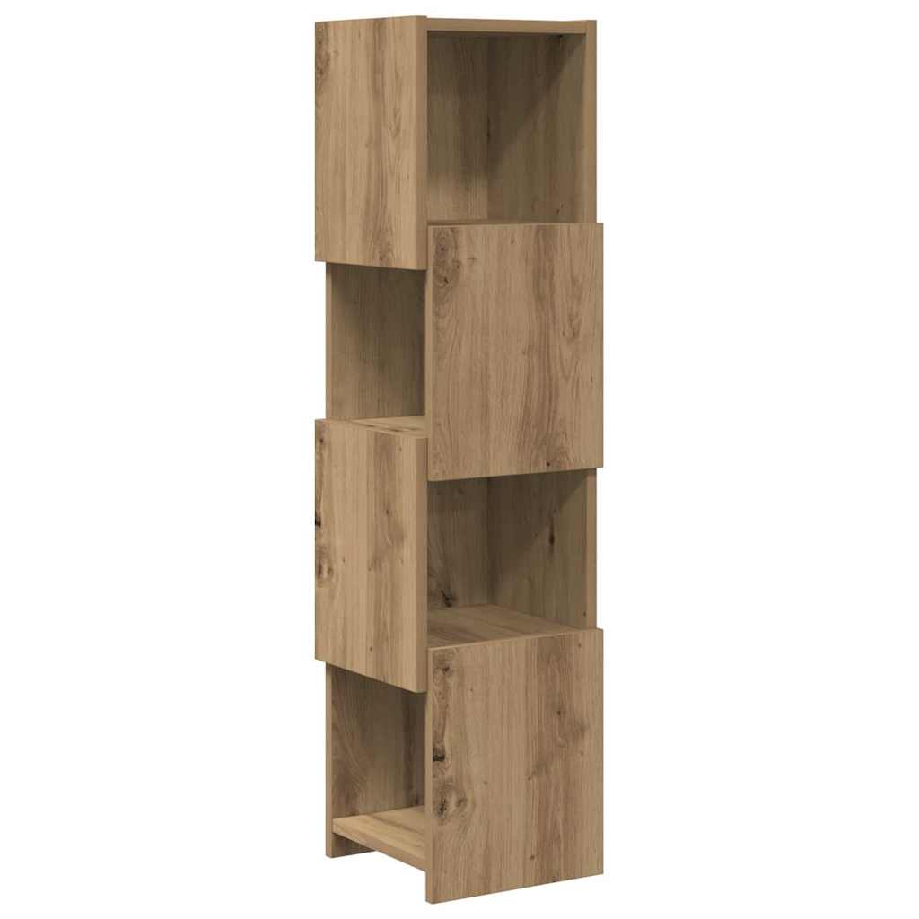 Sarokszekrény 25,5x25x102cm Szerelt Fa Artisan tölgy