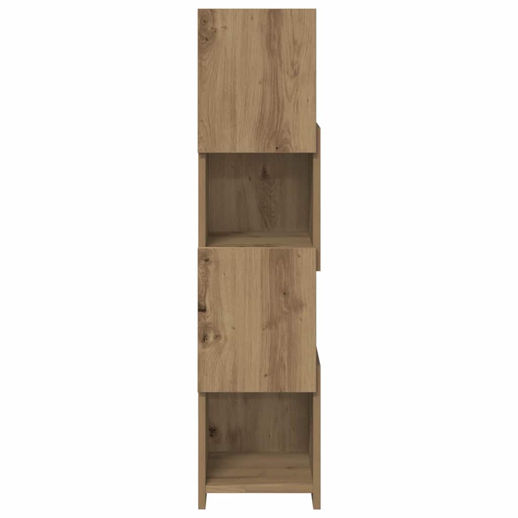 Sarokszekrény 25,5x25x102cm Szerelt Fa Artisan tölgy