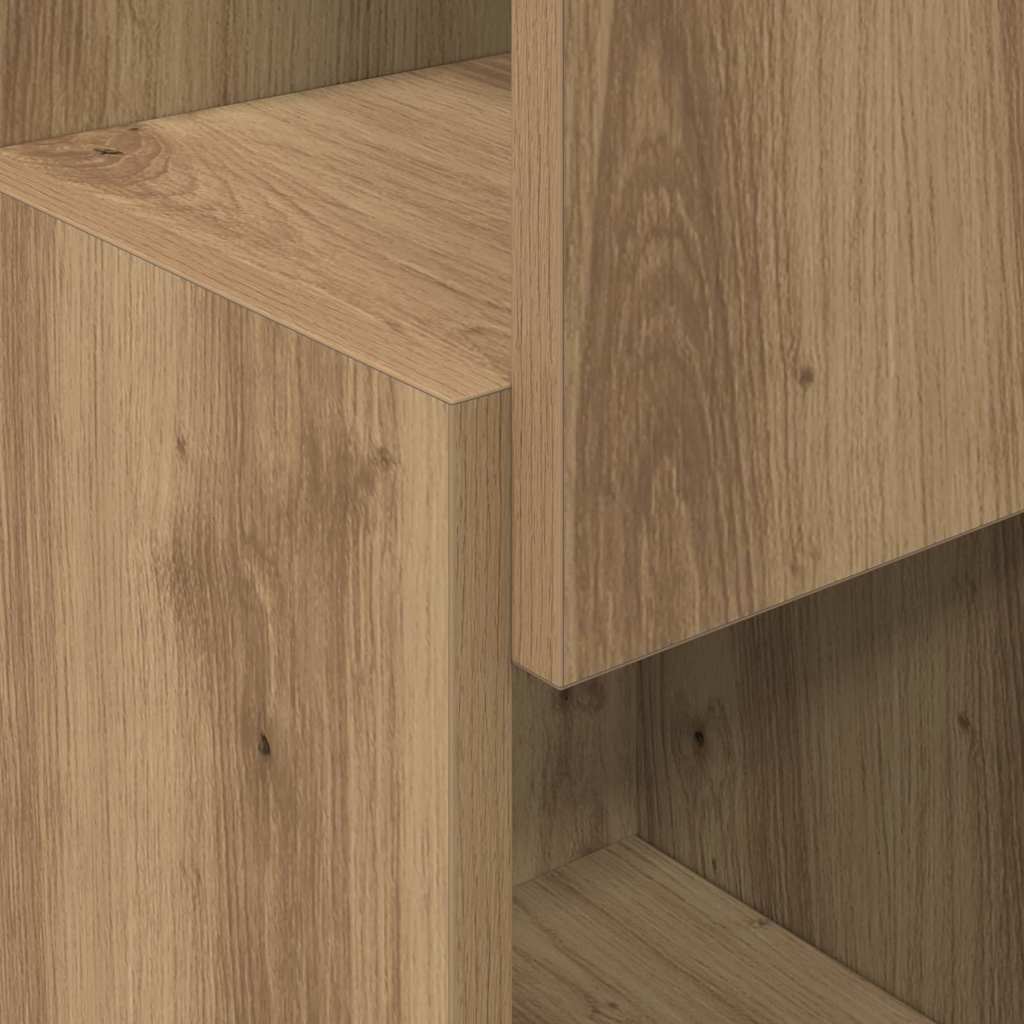 Sarokszekrény 25,5x25x80cm Szerelt Fa Artisan tölgy