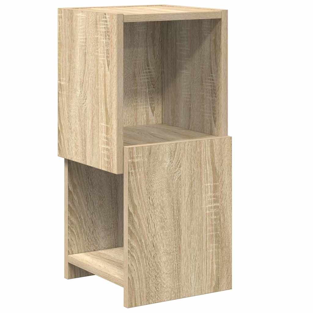 Sarokszekrény 25,5x25x55cm Szerelt Fa Sonoma tölgy