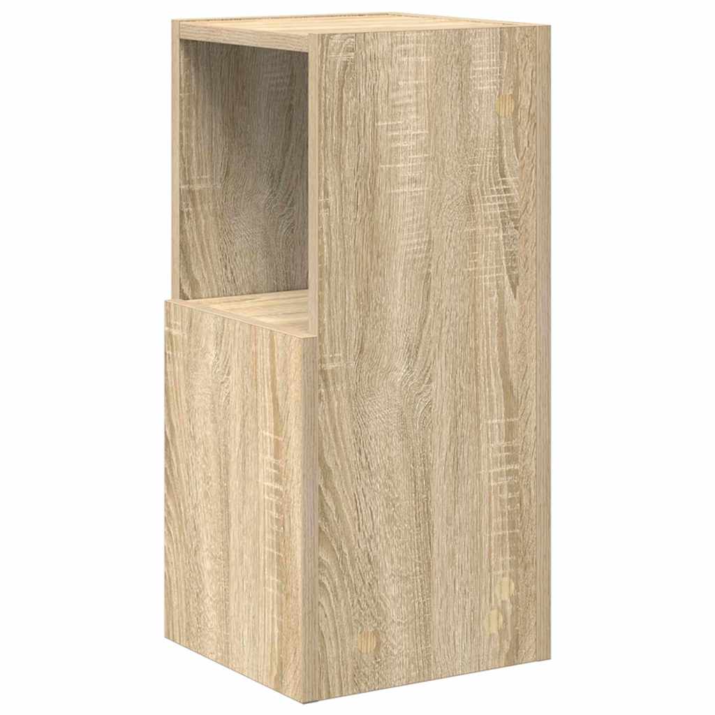 Sarokszekrény 25,5x25x55cm Szerelt Fa Sonoma tölgy