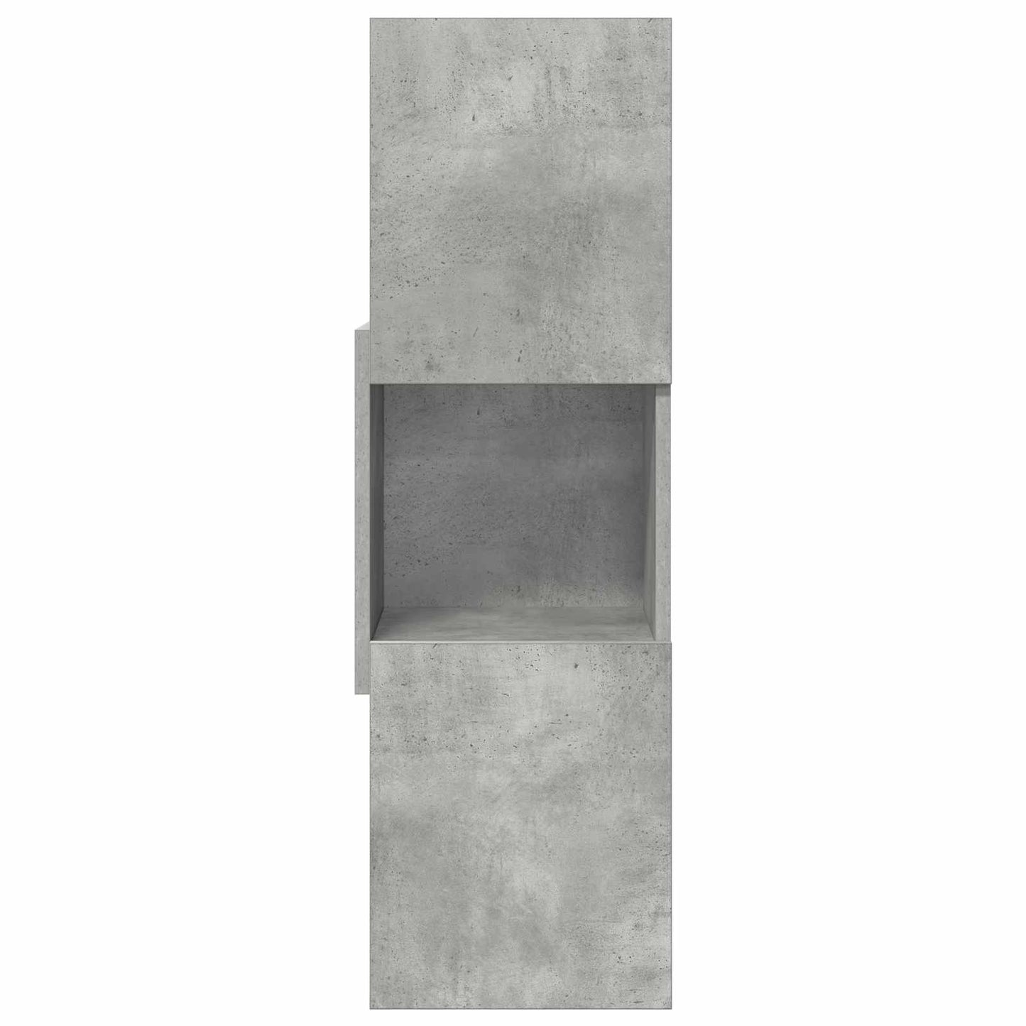 Sarokszekrény 30,5x30x95cm Szerelt Fa Beton Szürke