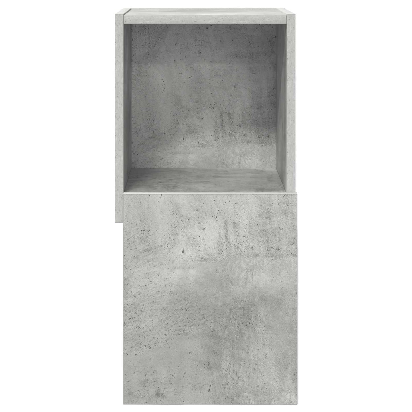Sarokszekrény 30,5x30x65cm Szerelt Fa Beton Szürke