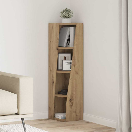 Sarokszekrény Artisan tölgy 27,5x27x102cm Faanyag