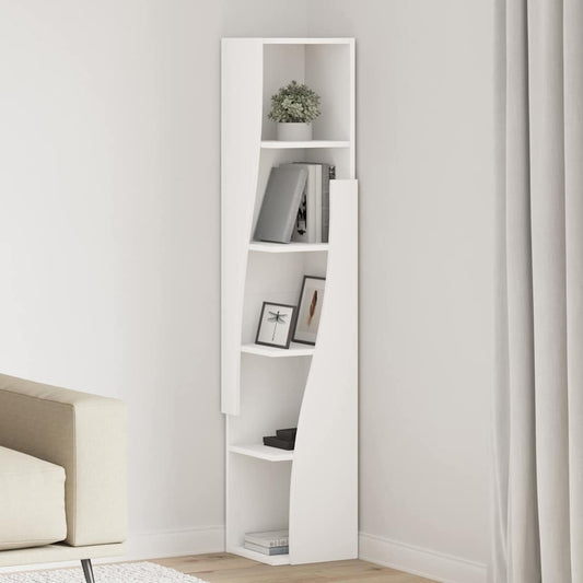 Sarokszekrény 27,5x27x140cm Faanyag