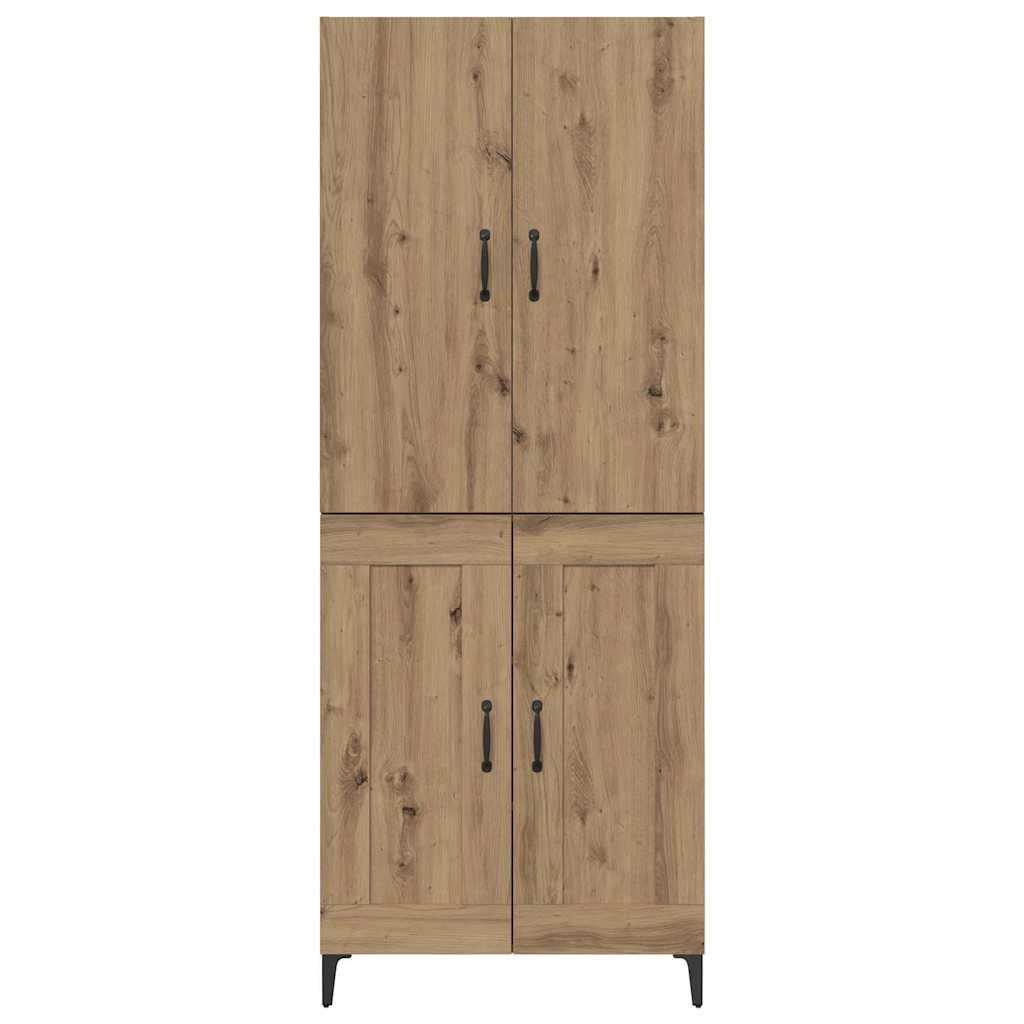 Magasfiú Artisan tölgy 69,5 x 34 x 180 cm Szerelt Fa