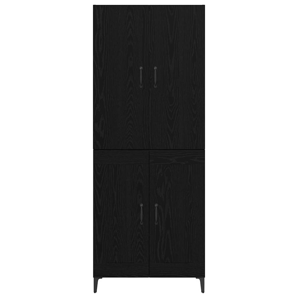Magasfiú Fekete tölgy 69,5 x 34 x 180 cm Szerelt Fa