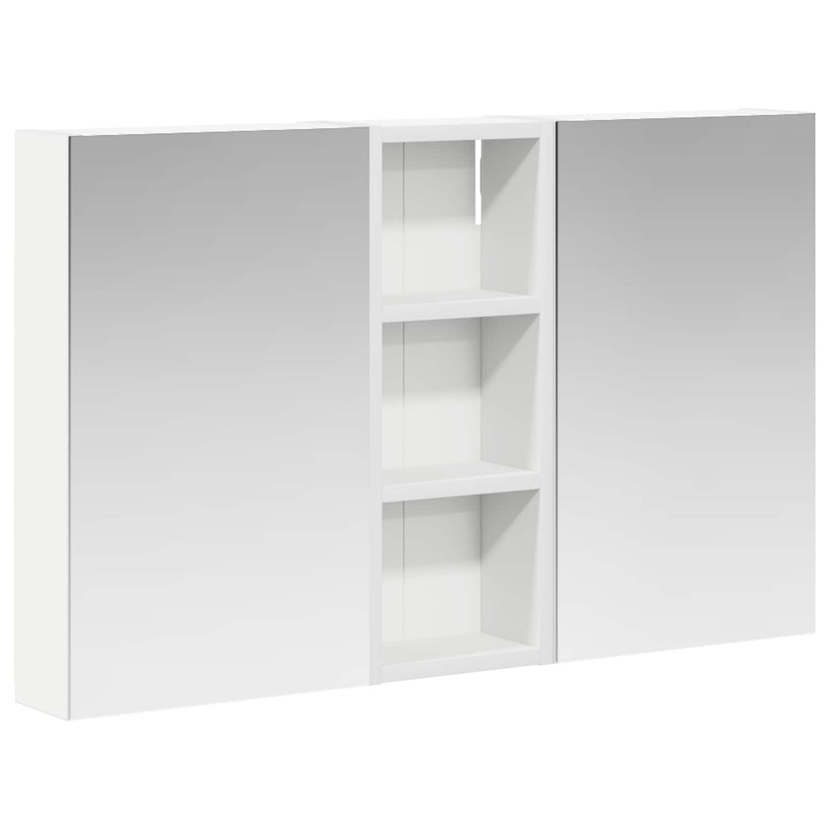 Fürdőszobai Szekrény Szett 3 db 80 x 10,5 x 50 cm Szerelt fa