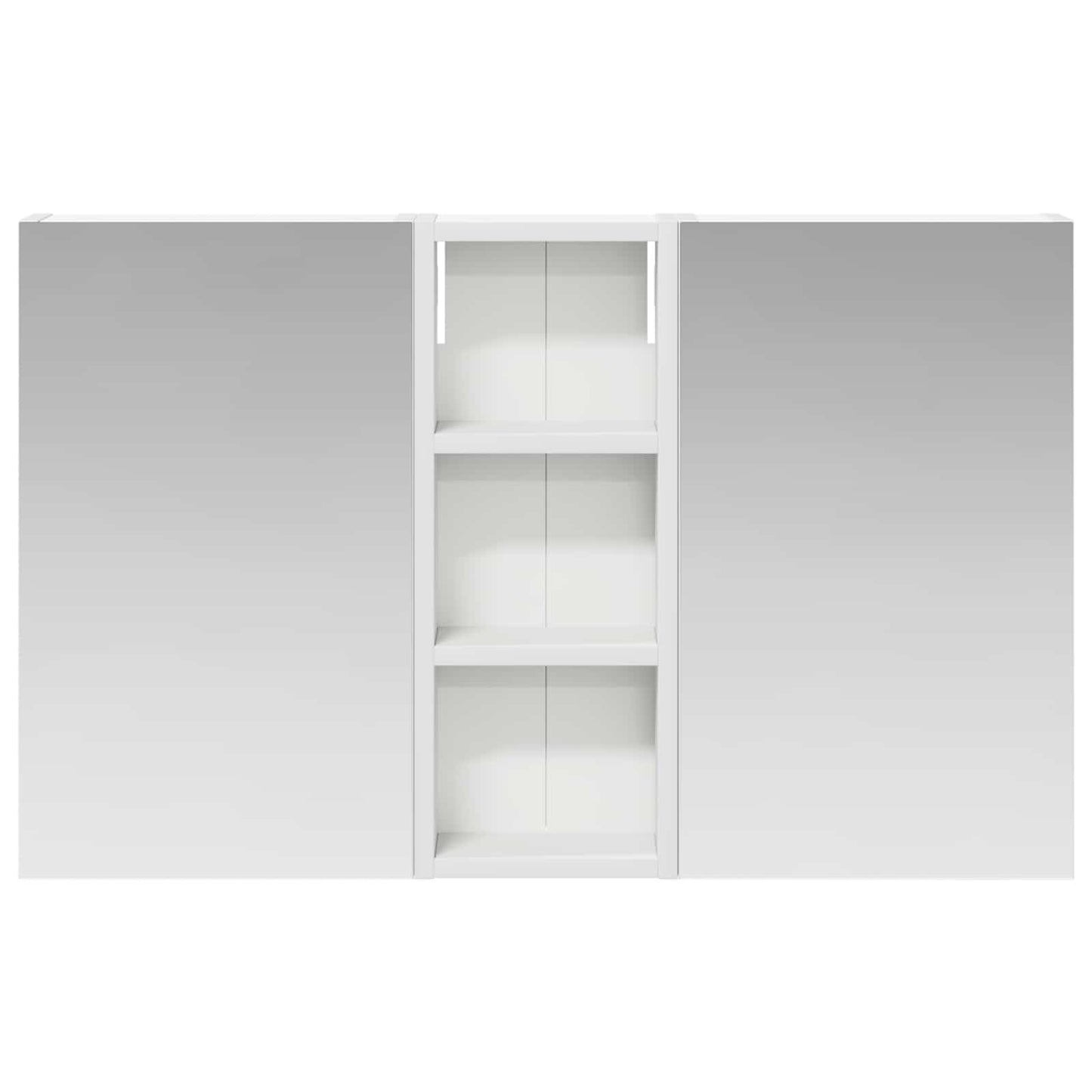 Fürdőszobai Szekrény Szett 3 db 80 x 10,5 x 50 cm Szerelt fa