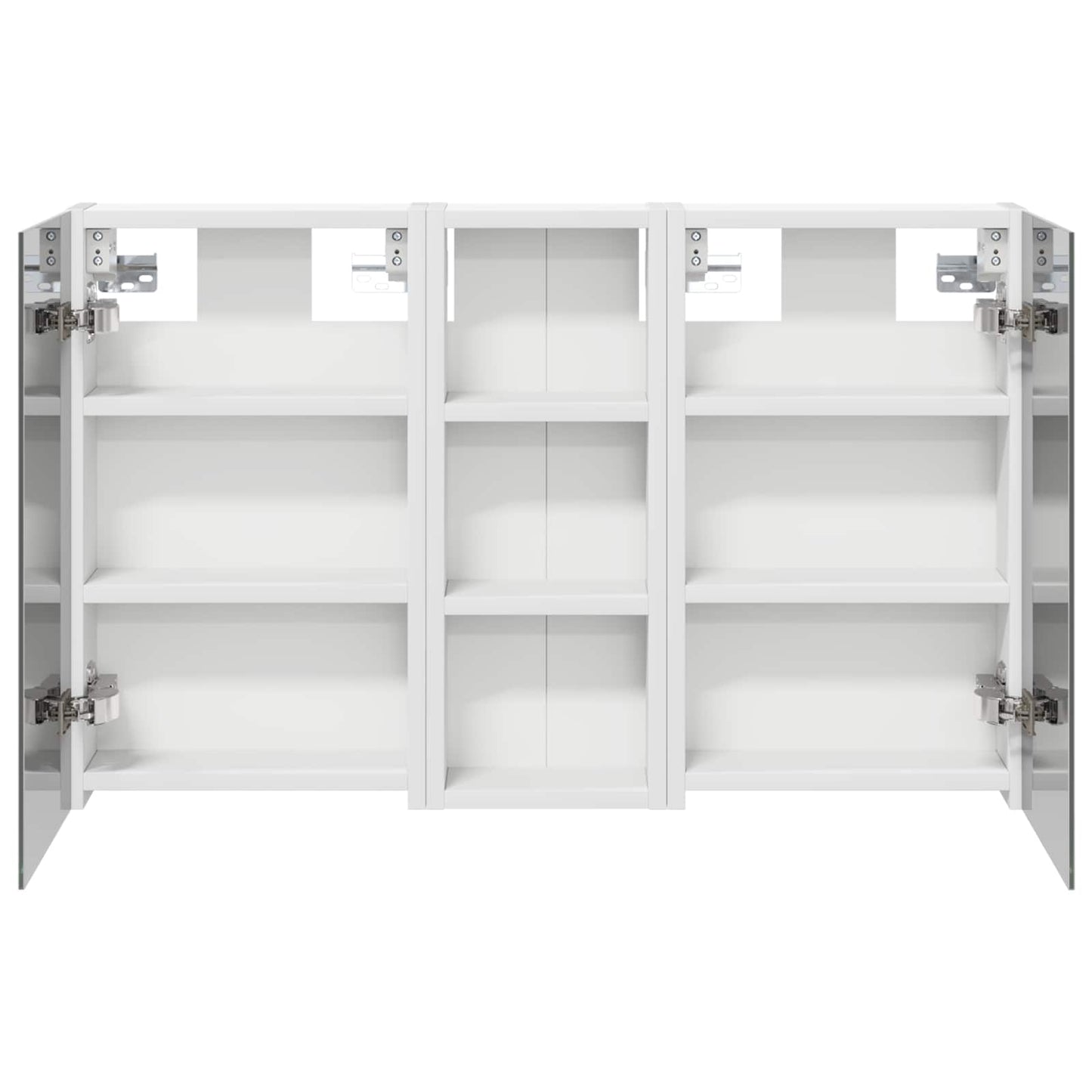 Fürdőszobai Szekrény Szett 3 db 80 x 10,5 x 50 cm Szerelt fa