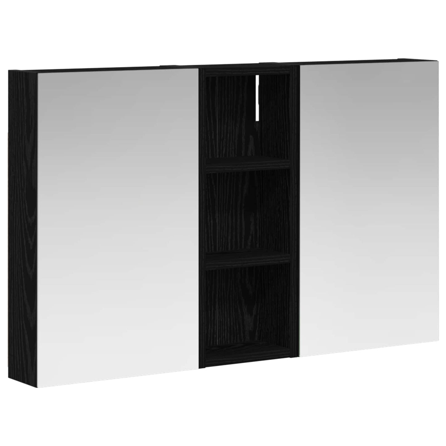 Fürdőszobai Szekrény Szett 3 db 80 x 10,5 x 50 cm Szerelt fa