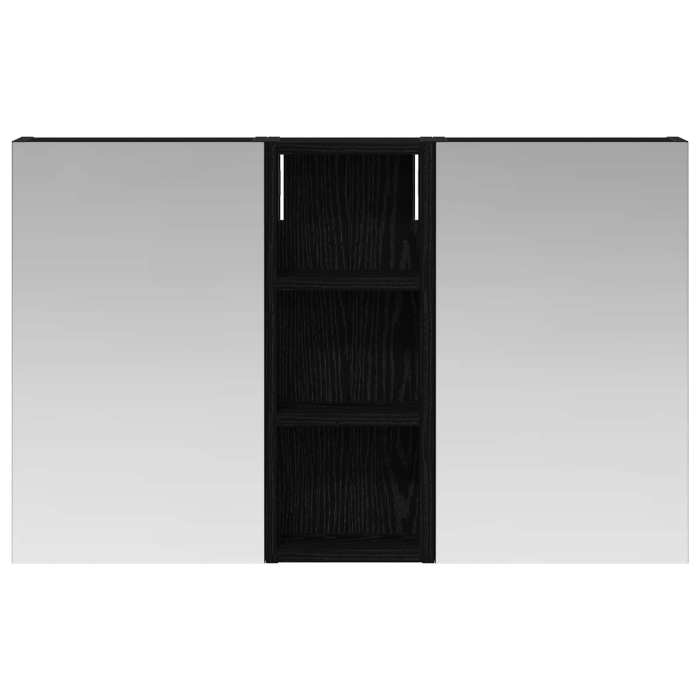 Fürdőszobai Szekrény Szett 3 db 80 x 10,5 x 50 cm Szerelt fa