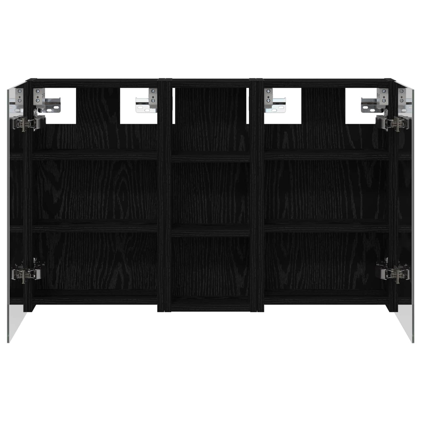 Fürdőszobai Szekrény Szett 3 db 80 x 10,5 x 50 cm Szerelt fa
