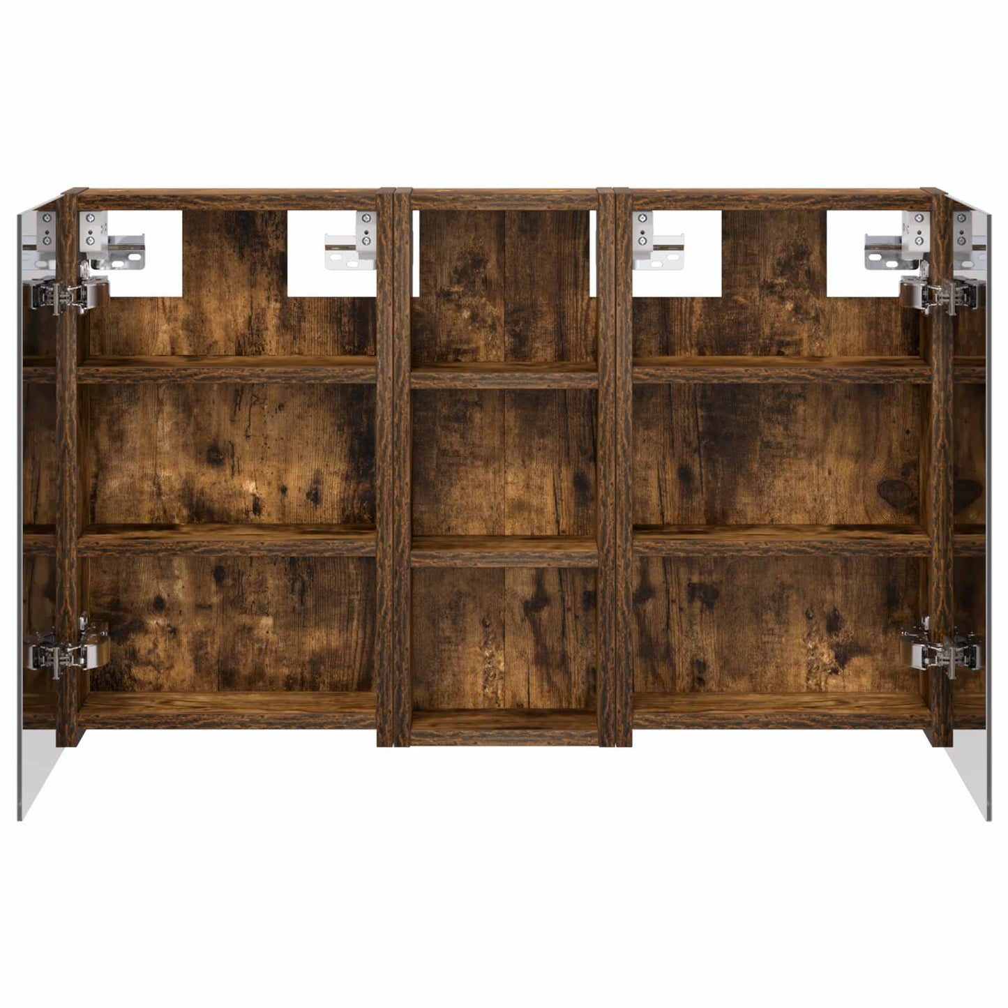 Fürdőszobai Szekrény Szett 3 db 80 x 10,5 x 50 cm Szerelt fa