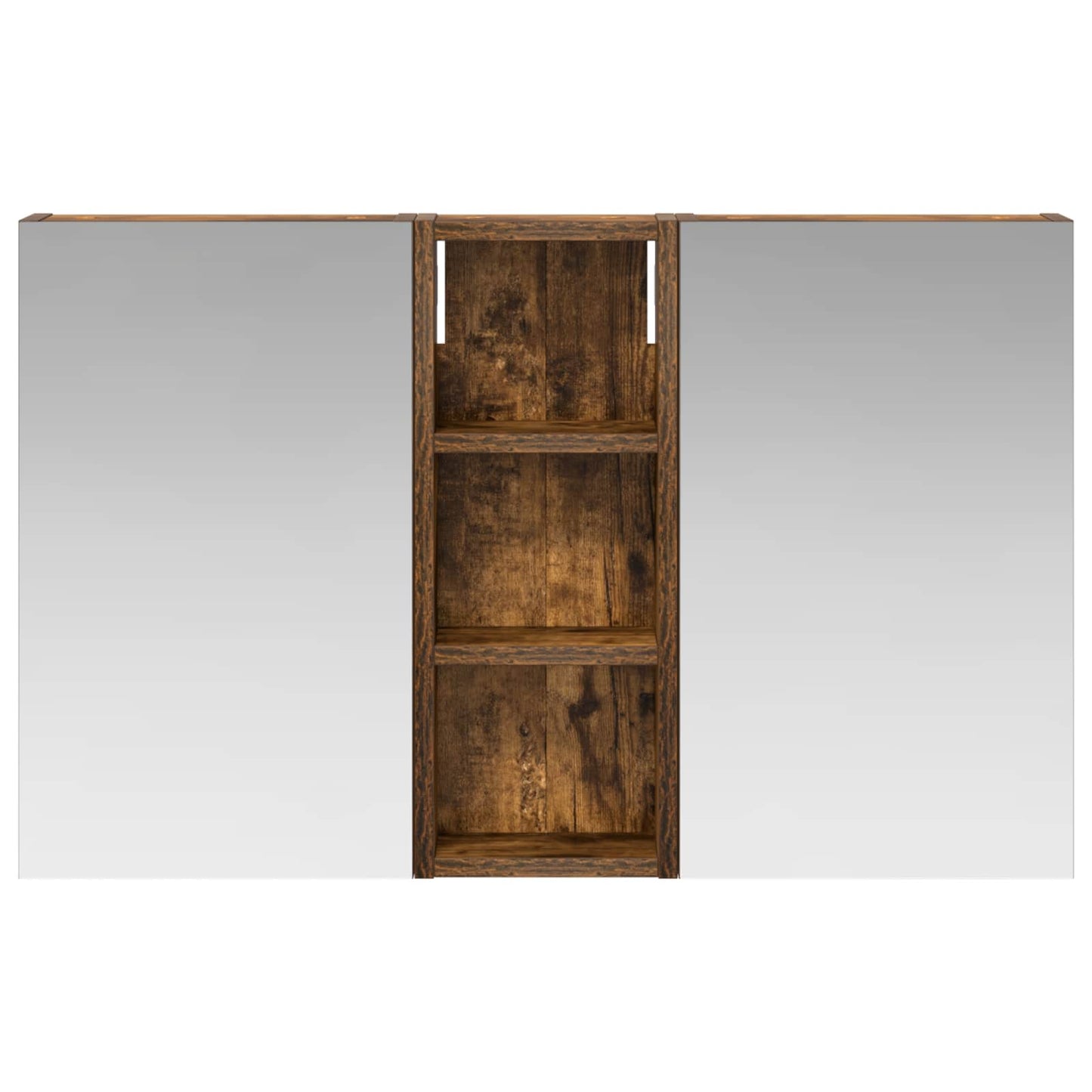 Fürdőszobai Szekrény Szett 3 db 80 x 10,5 x 50 cm Szerelt fa