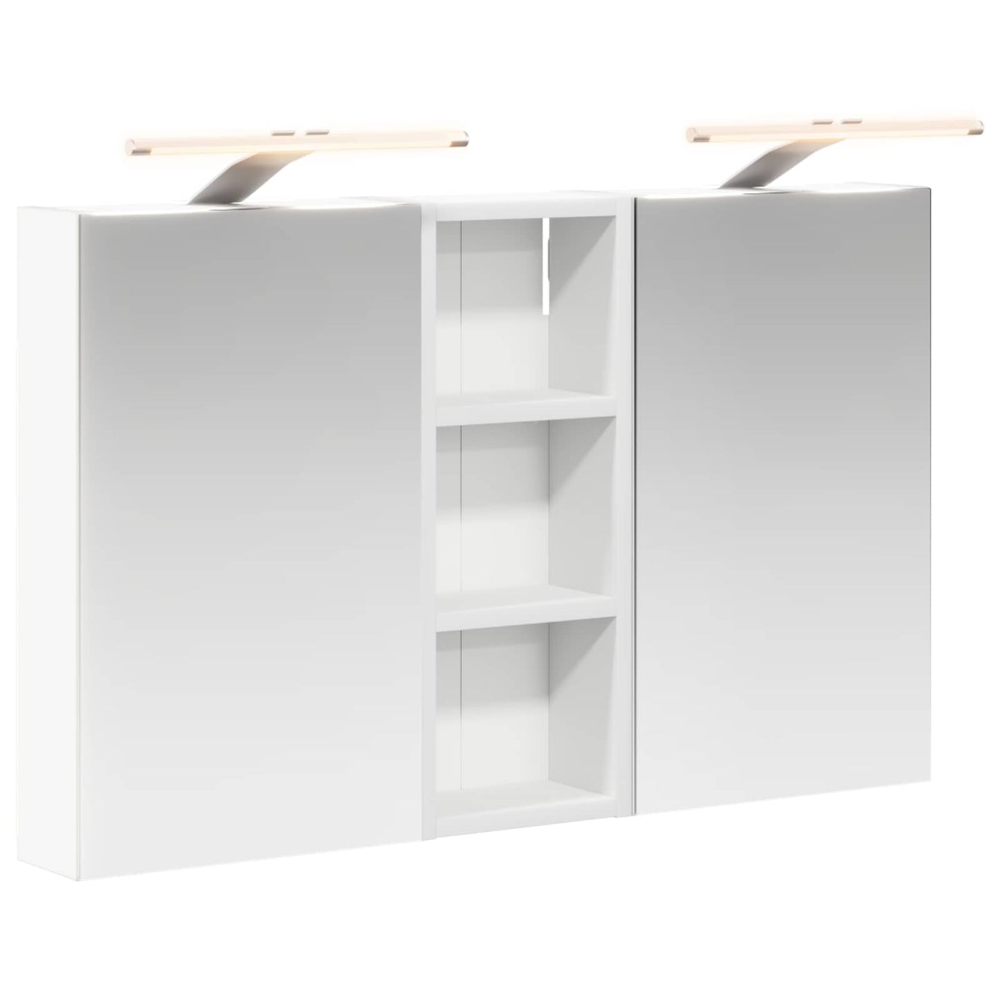Fürdőszobai Szekrény Szett 3 db 80 x 10,5 x 50 cm Szerelt fa