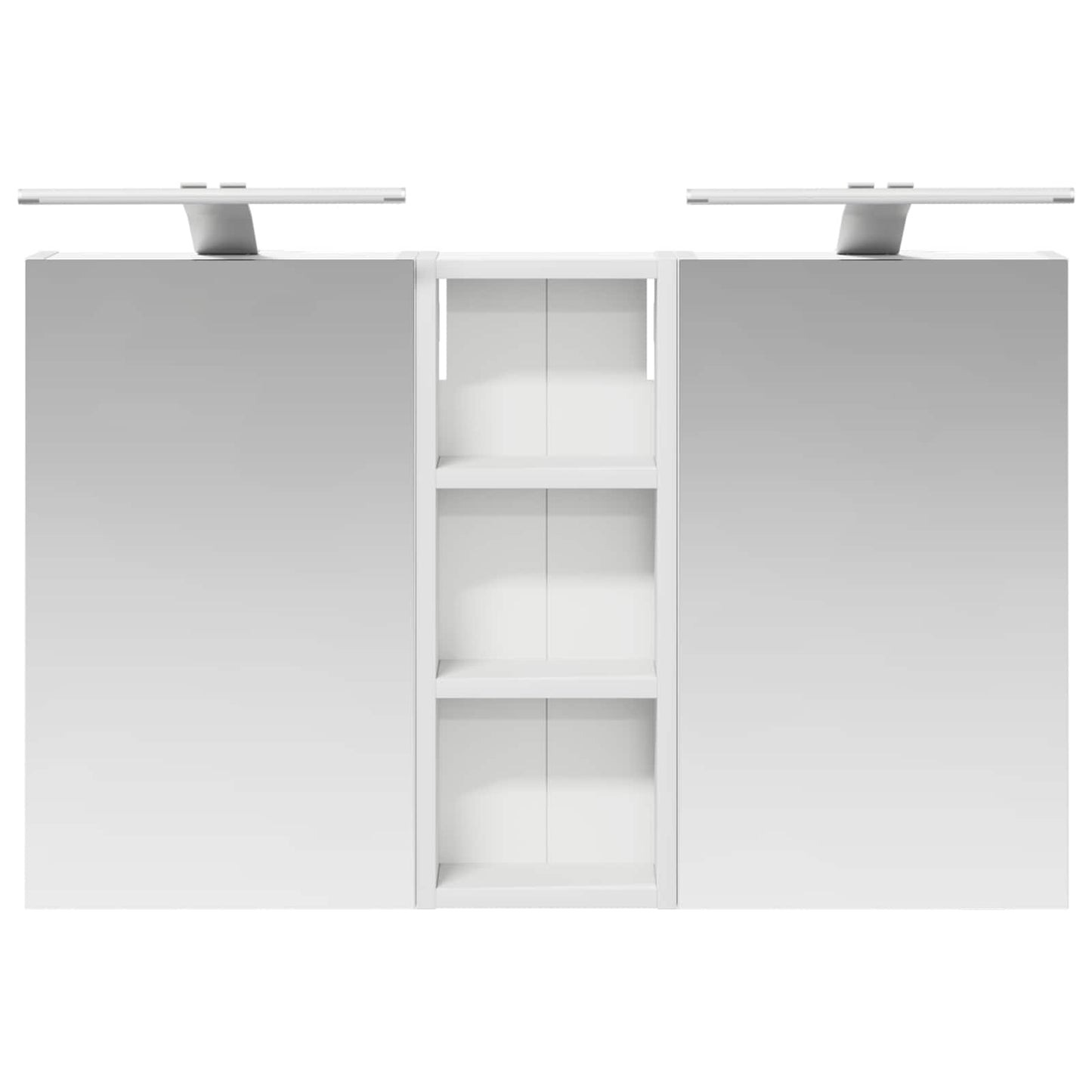 Fürdőszobai Szekrény Szett 3 db 80 x 10,5 x 50 cm Szerelt fa
