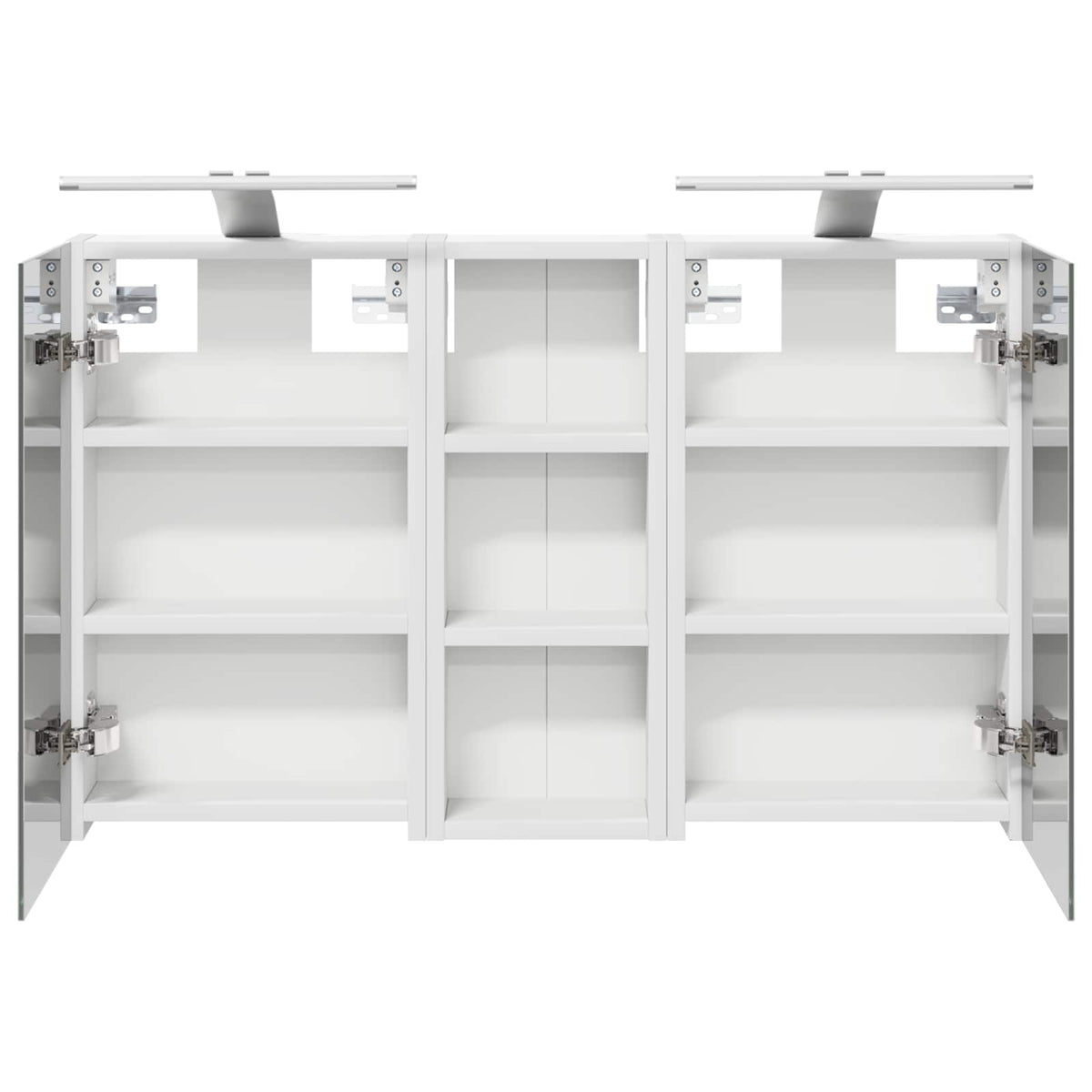 Fürdőszobai Szekrény Szett 3 db 80 x 10,5 x 50 cm Szerelt fa