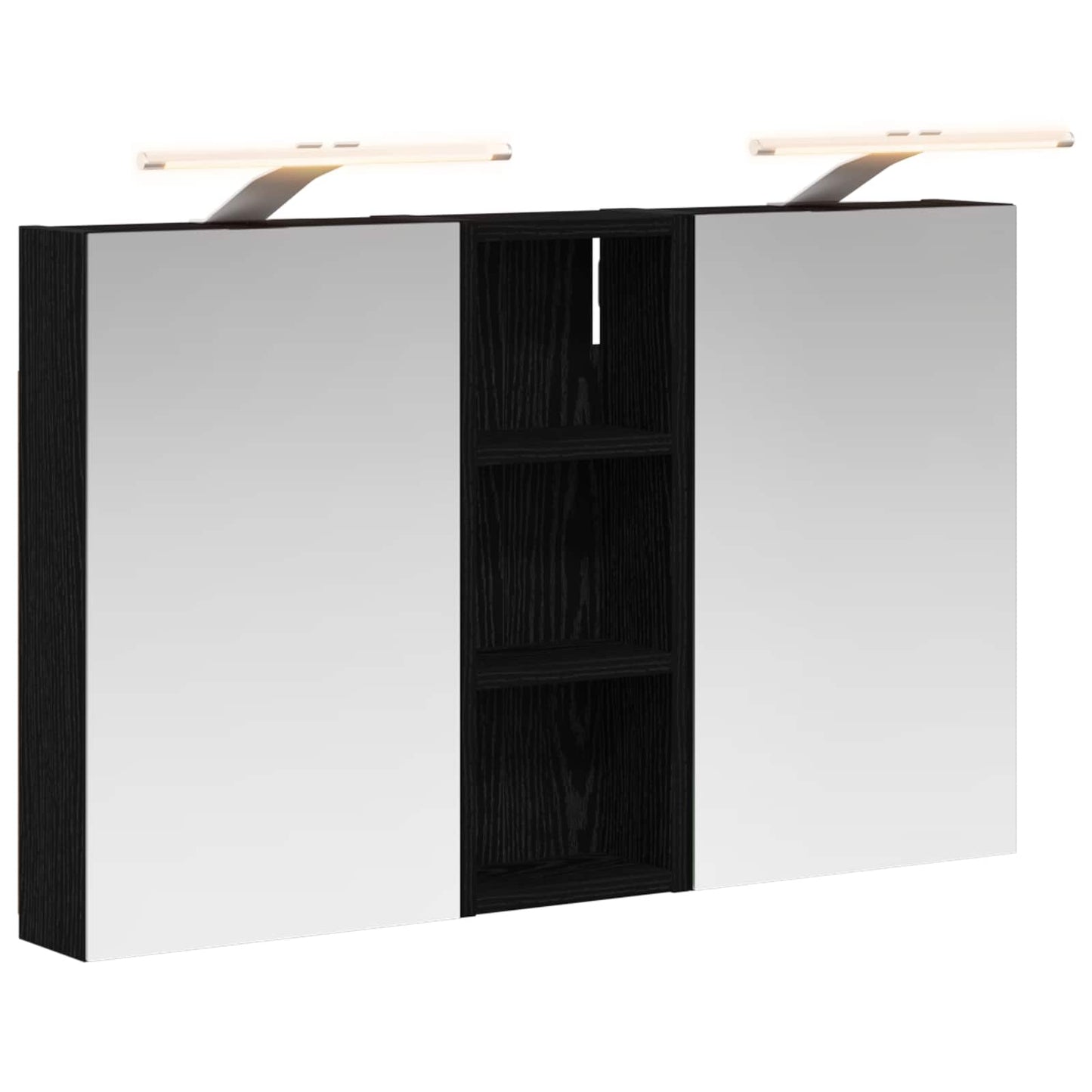 Fürdőszobai Szekrény Szett 3 db 80 x 10,5 x 50 cm Szerelt fa
