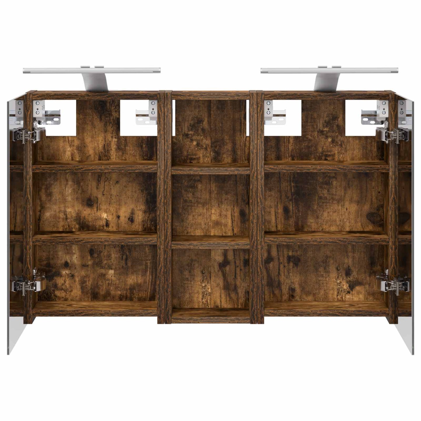 Fürdőszobai Szekrény Szett 3 db 80 x 10,5 x 50 cm Szerelt fa