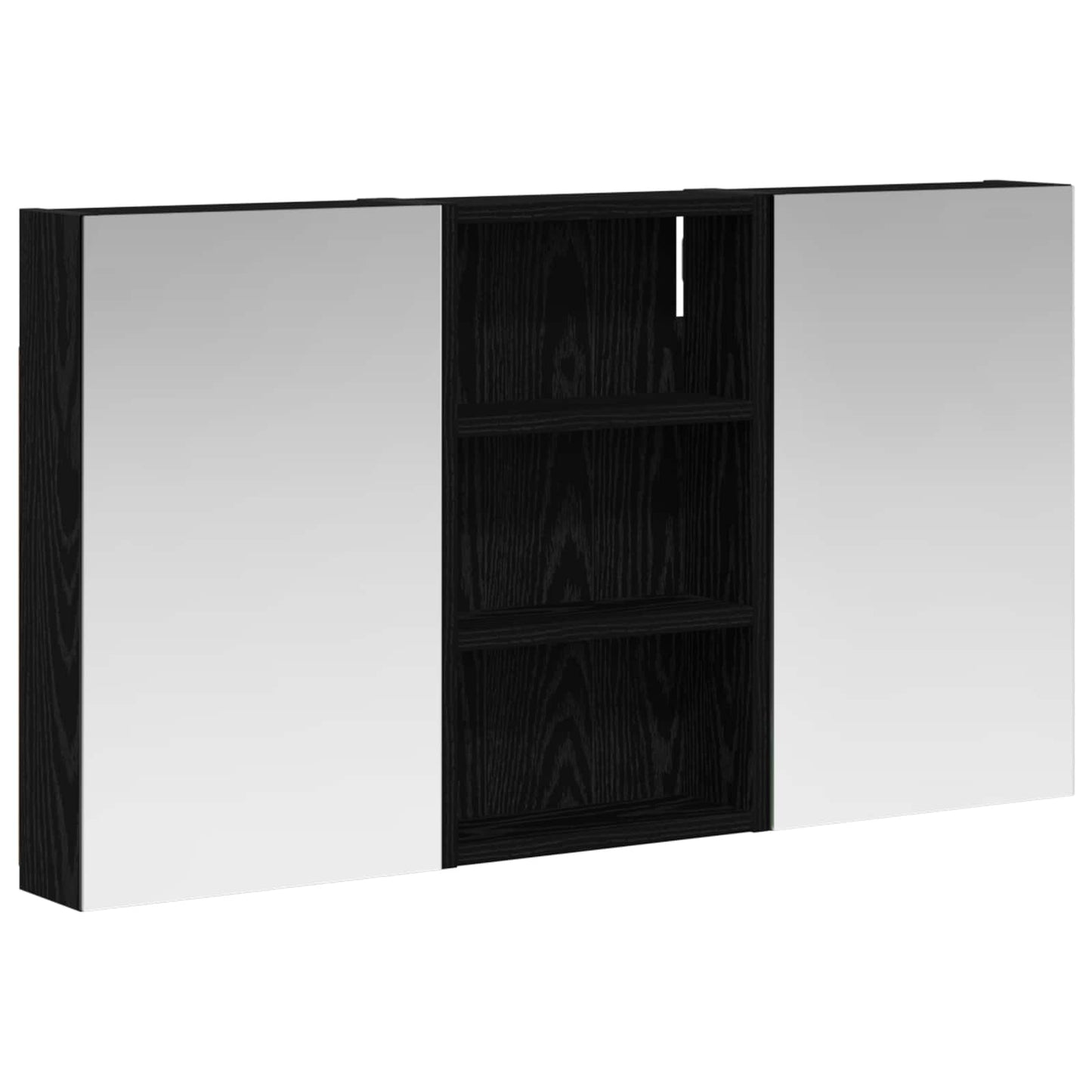 Fürdőszobai Szekrény Szett 3 db 90 x 10,5 x 50 cm Szerelt fa