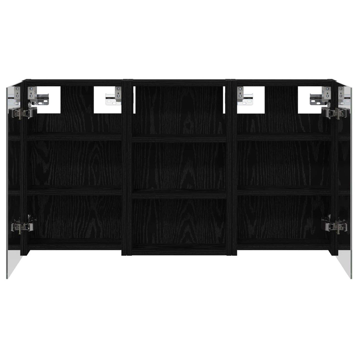 Fürdőszobai Szekrény Szett 3 db 90 x 10,5 x 50 cm Szerelt fa