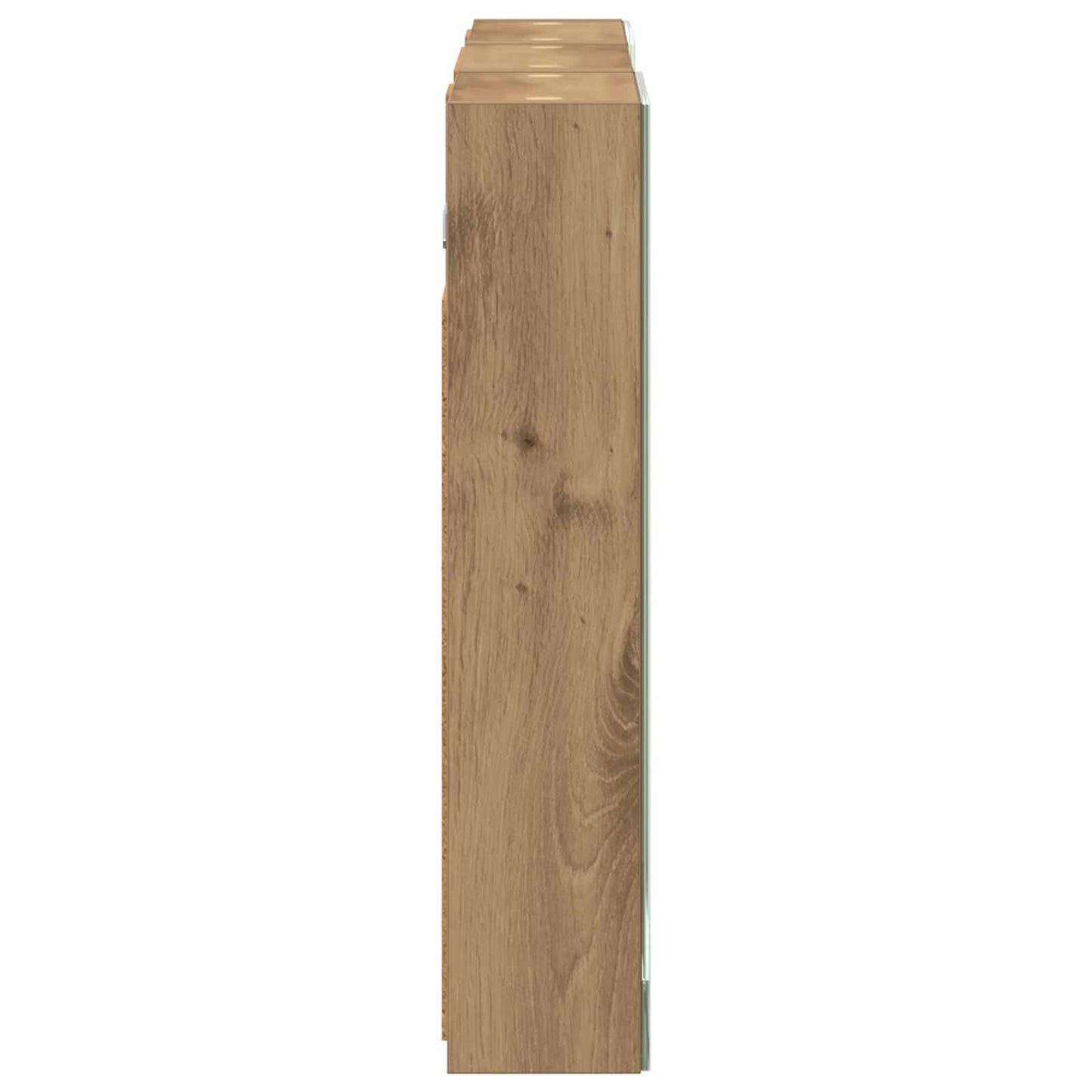 Fürdőszobai Szekrény Szett 3 db 90 x 10,5 x 50 cm Szerelt fa