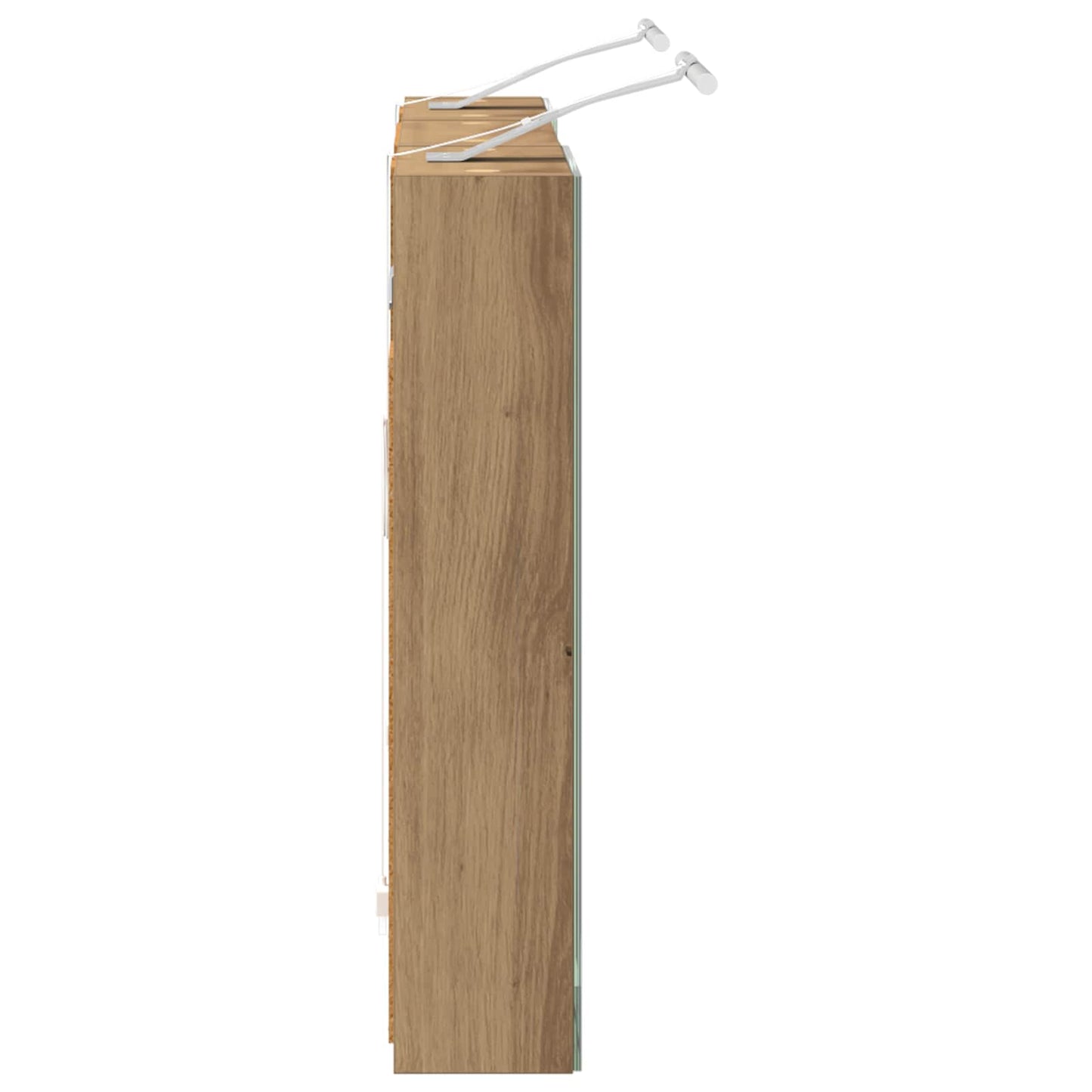Fürdőszobai Szekrény Szett 3 db 90 x 10,5 x 50 cm Szerelt fa