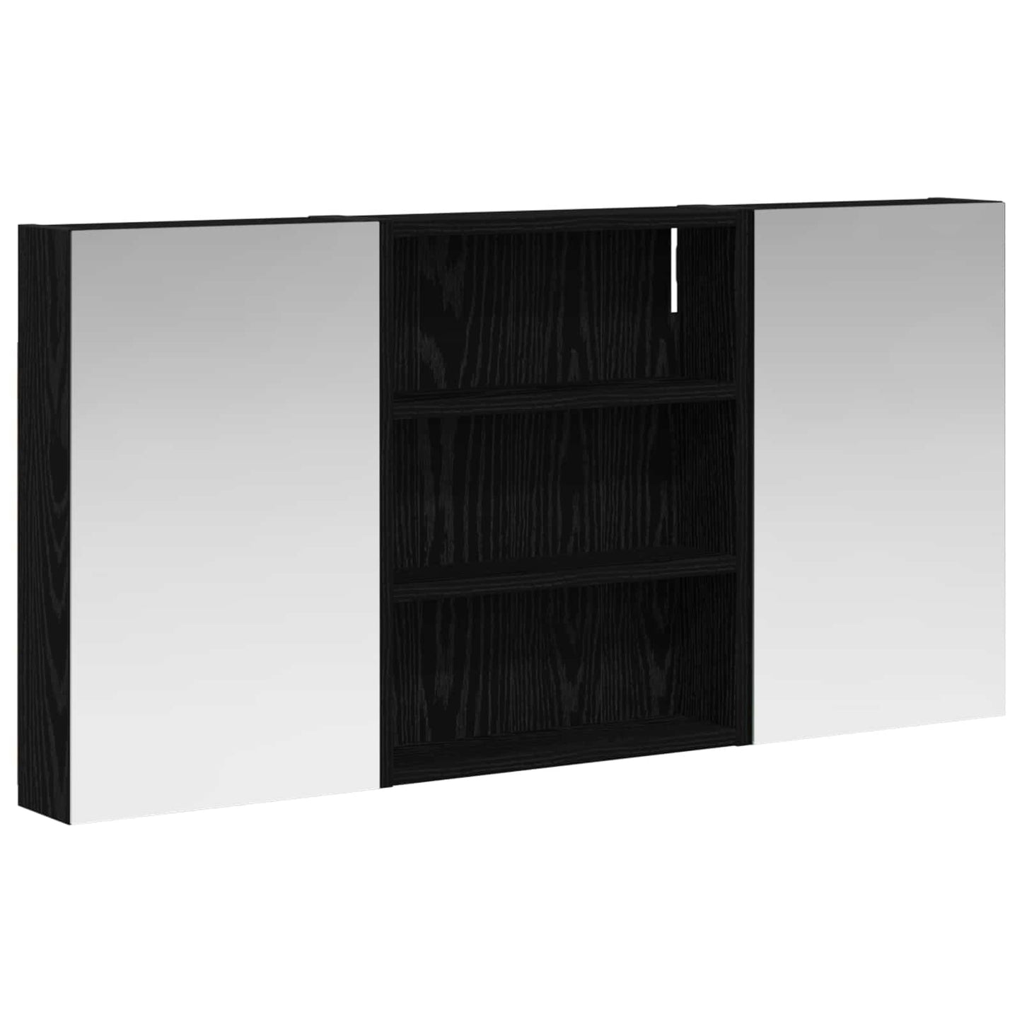 Fürdőszobai Szekrény Szett 3 db 100 x 10,5 x 50 cm Szerelt fa