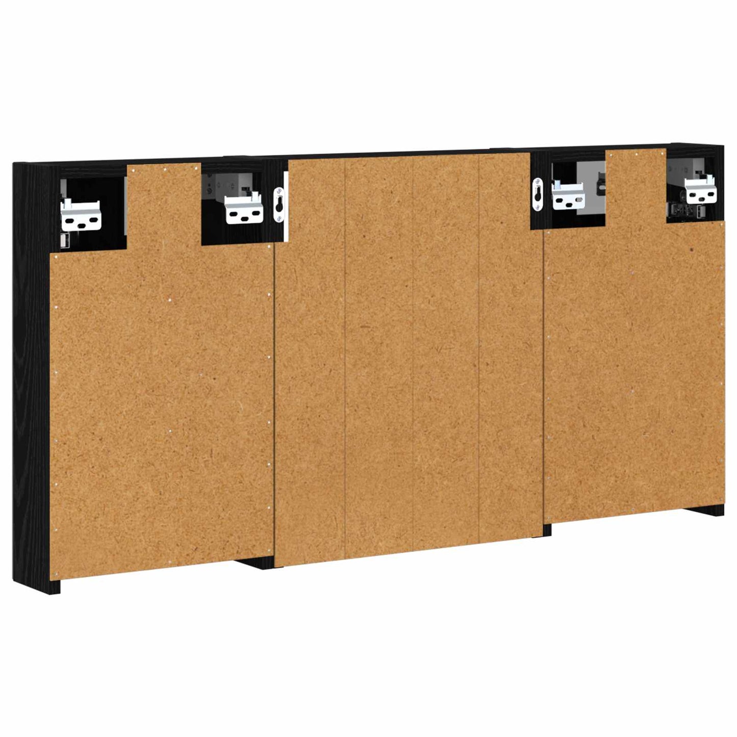 Fürdőszobai Szekrény Szett 3 db 100 x 10,5 x 50 cm Szerelt fa