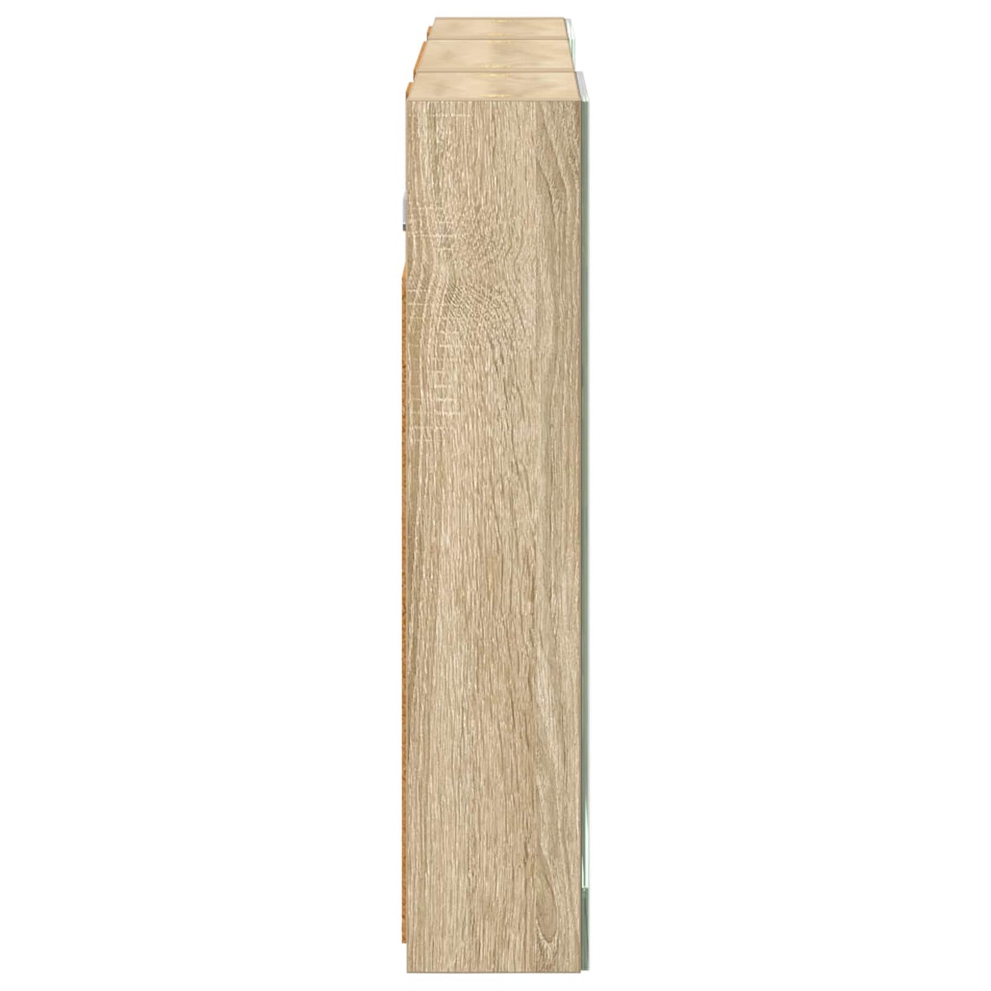 Fürdőszobai Szekrény Szett 3 db 100 x 10,5 x 50 cm Szerelt fa
